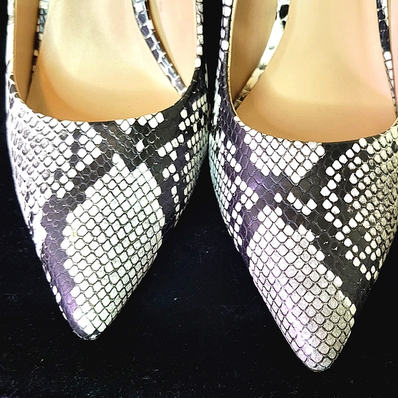 Mix No. 6 Snakeskin High Heel Pumps - Picture 5 of 16